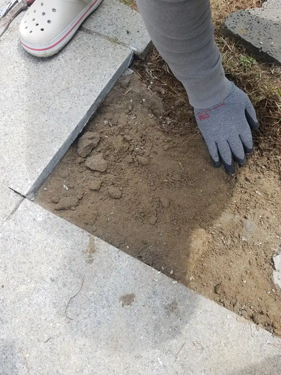 용산 판석시공 시공 전